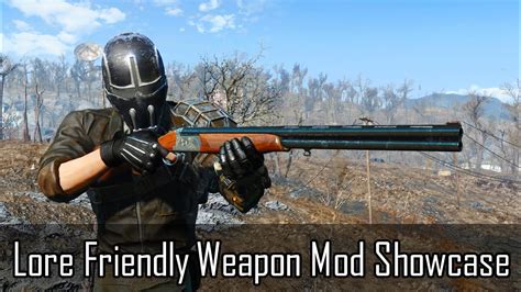 fallout 4 lore friendly mods|fallout 4 obernach pistol mod.